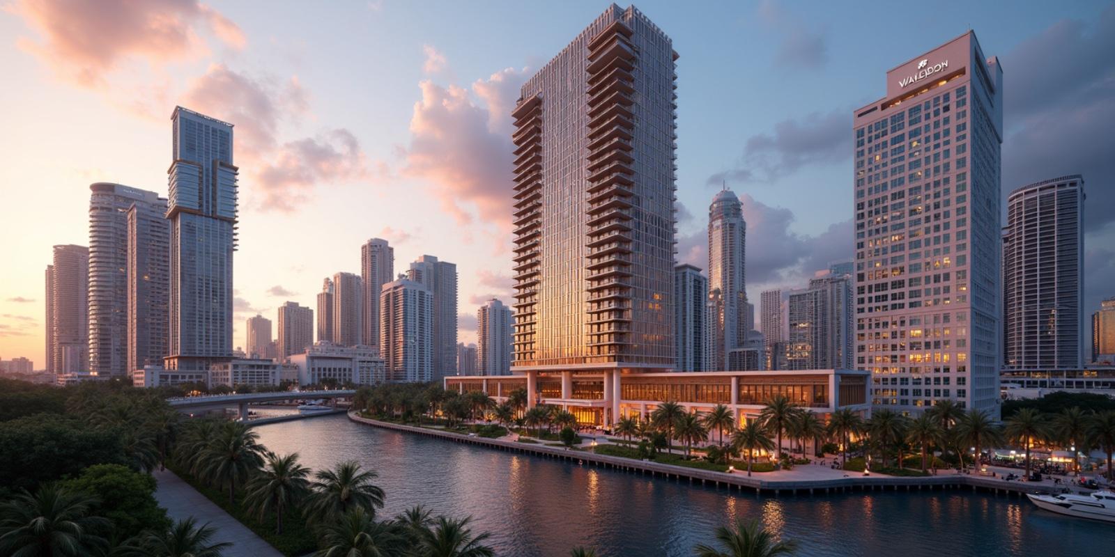Crecimiento del Waldorf Astoria en Downtown Miami