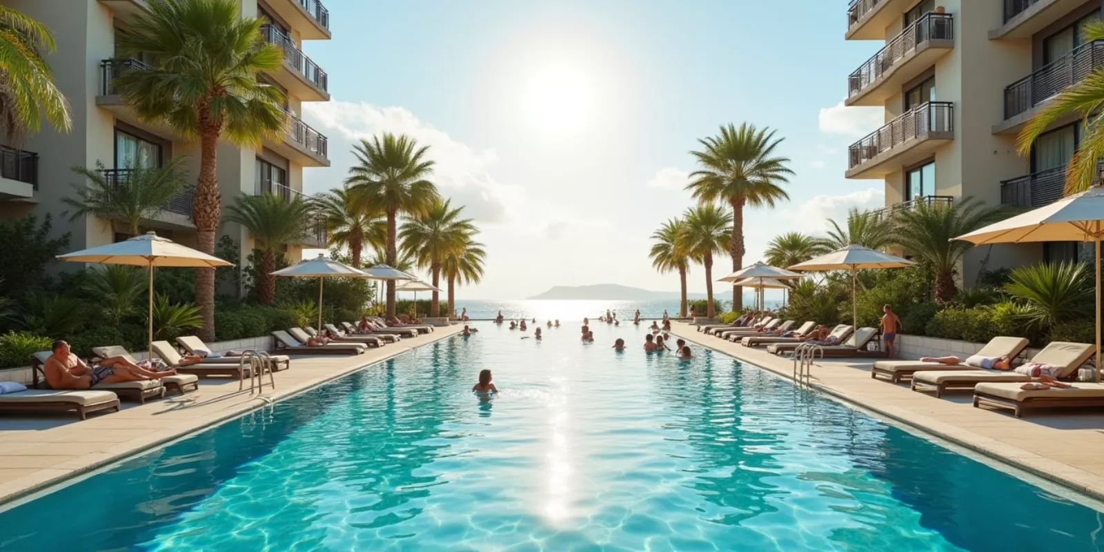 Apartamentos de lujo con amenidades tipo resort